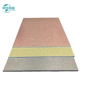 Quality Highly Durable Construction Aluminum Composite Material Excellent Weather Resistance PVDF Coating wholesale