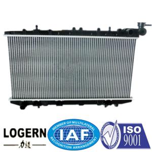 Quality 94-96 Sunny / Sentra Nissan Aluminum Radiator 47/47*669mm Tank Size Lightweight wholesale