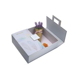 Quality Luxury Double Door Skincare Gift Box Cardboard Cosmetic Packaging Box wholesale