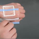 Medical waterproof transparent wound dressing adhesive pad silicone wound