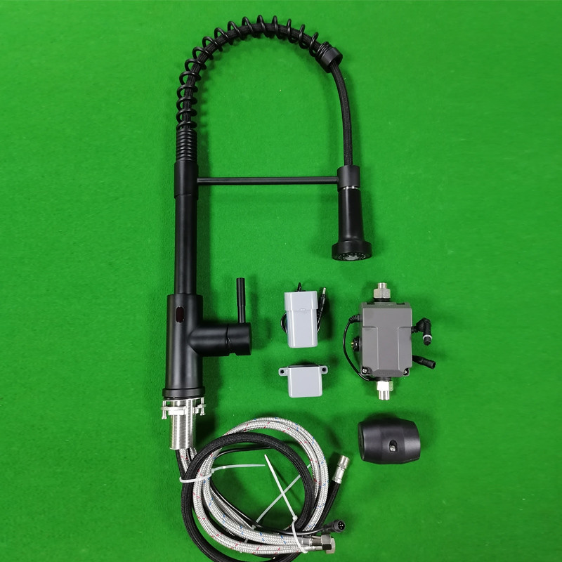 Touchless Sensor Single Lever Kitchen Faucet wave sensor Dual Mode Function SprayerMixer 2001X-SS
