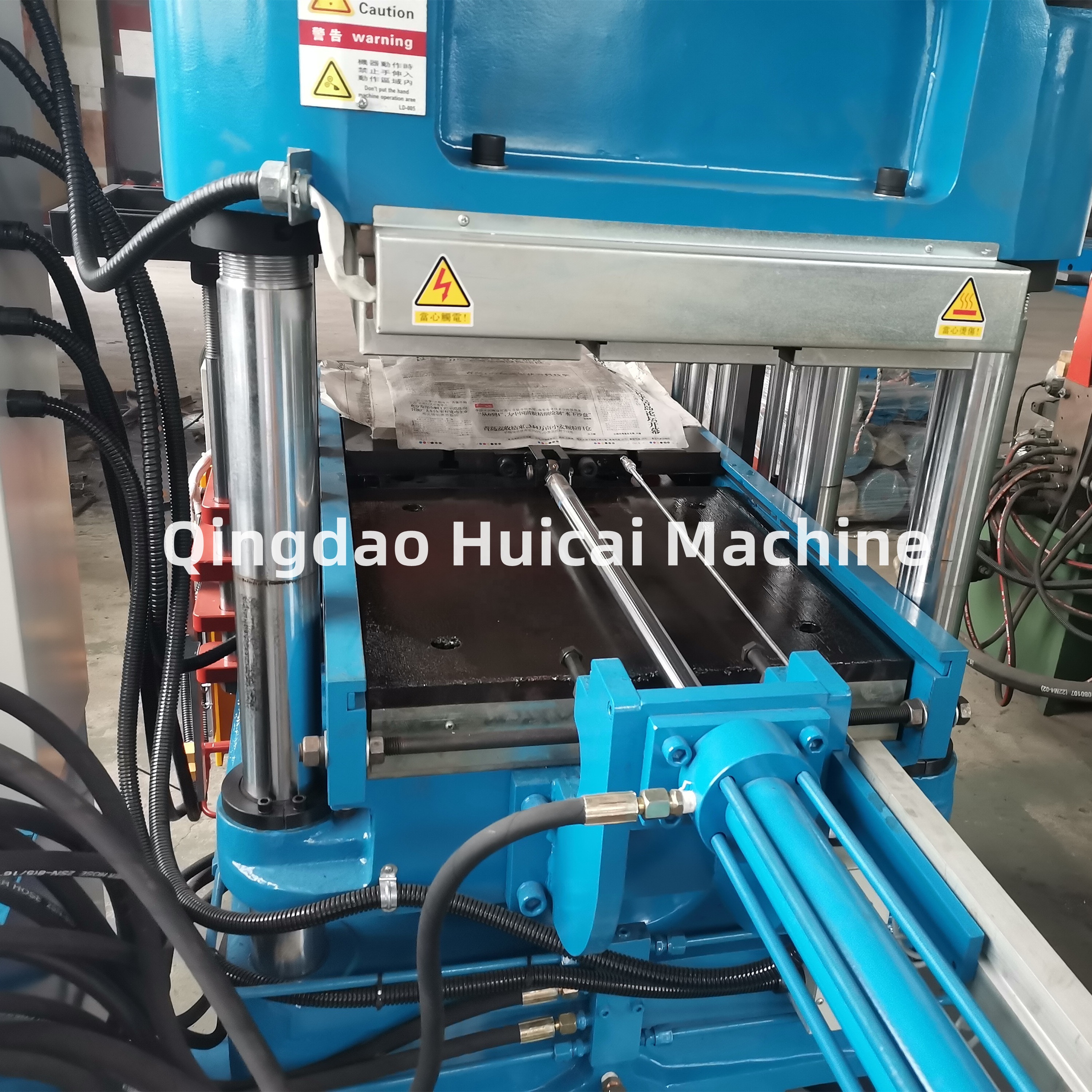 Rubber Hydraulic Press with 300mm Piston Stroke and Oil/Steam/Electric Heating Method