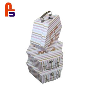 Quality Matt Lamination Printing Cardboard Suitcase Gift Box Environmentally Friendly wholesale