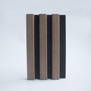 Quality Hotel Recycled Wall Slat Wood Harmless 3 Sides Coated 500x2700x21mm wholesale