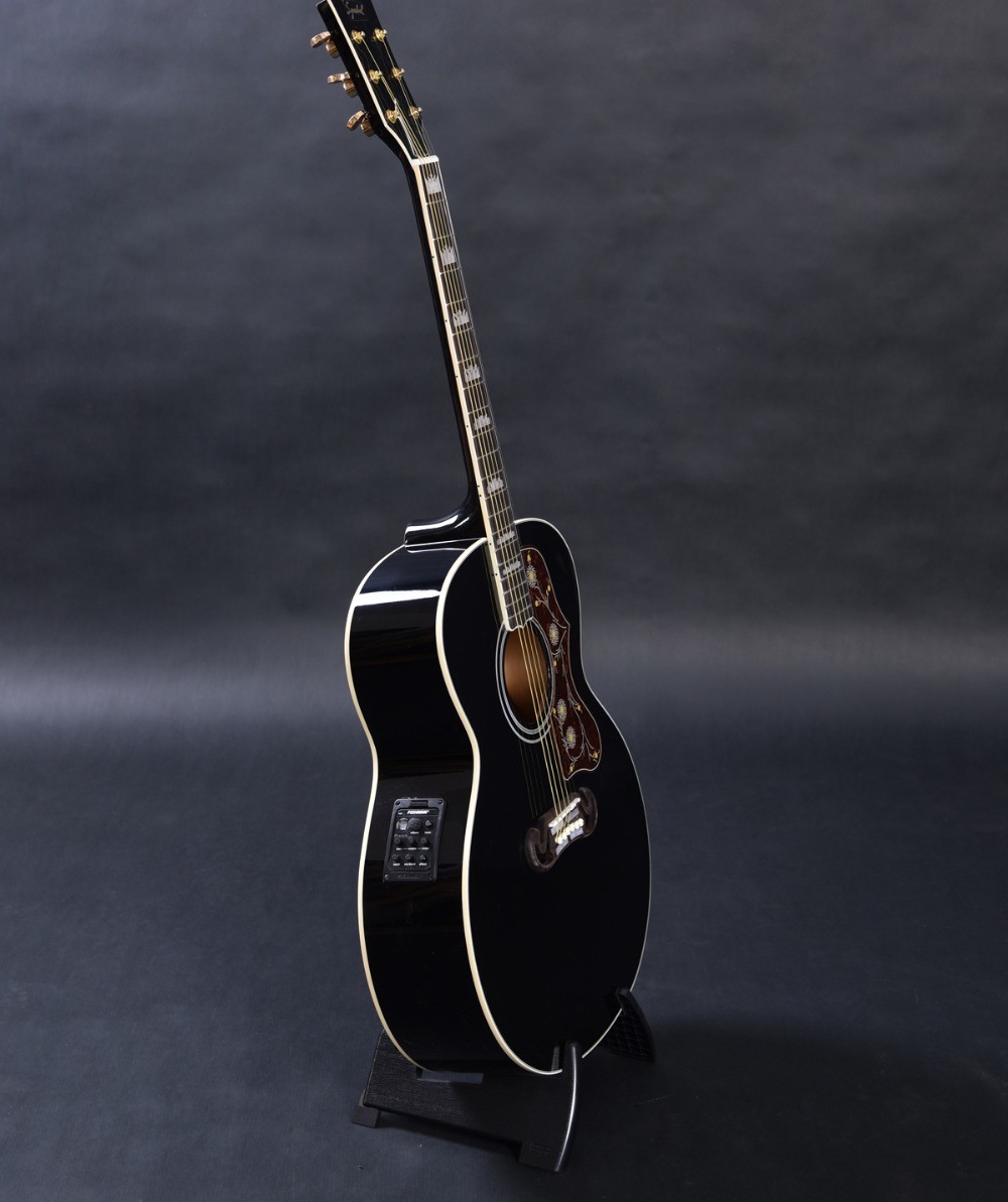 Full solid wood 41 inch acoustic guitar, solid spurce top, solid mahogany back and side Acoustic Guitar