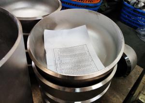 Quality Round Seamless SCH5S WP316Ti 30 Inch Steel Pipe Cap wholesale