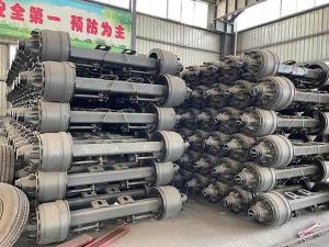 Quality 16Tons Trailer Axle 16000kg FUWA Trailer Spare Parts Customized wholesale