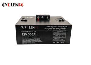 Quality 12v Lithium Marine Batteries 300ah Simplify Operation More Than 3000 Cycle Life wholesale