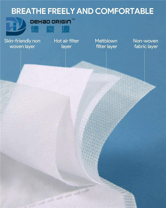 Reusable Anti Pollution 6.15g KN95 Folding Dust Masks
