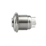 Stainless Steel Waterproof Panel Mount Button Momentary Switch 12mm With Led
