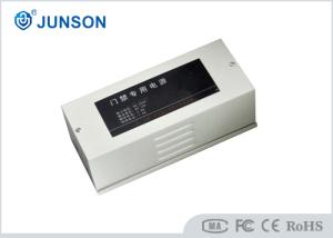 China 220VAC 50Hz Magnetic Door Lock Power Supply With Timer Delay , Silver Color on sale