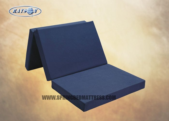 High Density Oxford Fabric Three Sponge Mattress Topper For Travel Foldable