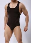 Men'S Wrestling Wear Singlet Sportswear Gym One Piece Tops Fitness Jumpsuit