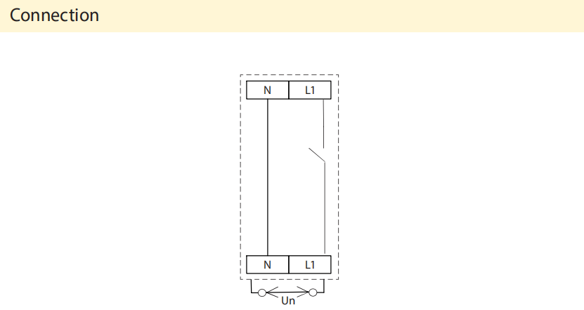 DV2-1G63A Programmable Over and Under Voltage Automatic Reset device 63A