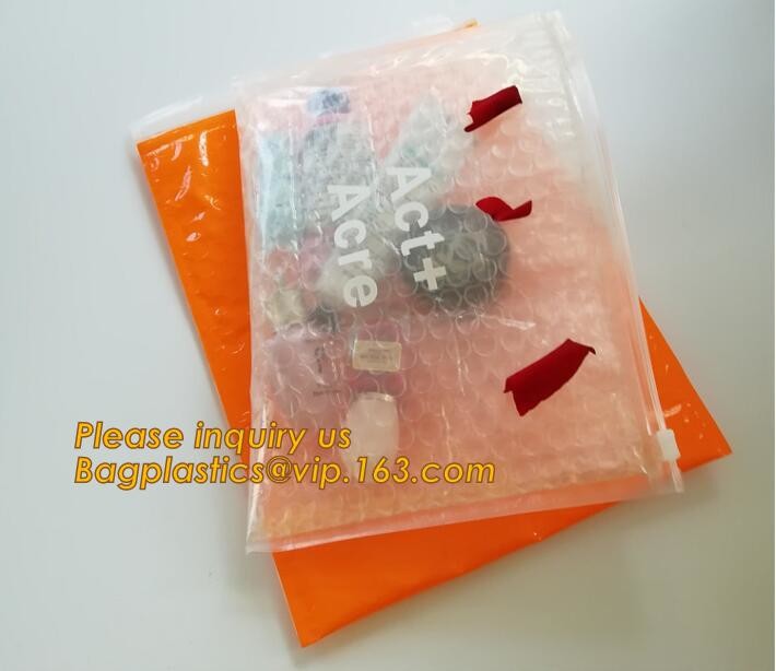 Cosmetic Pink Slider Padded Bag/Silver k Bag With Bubble,Padded Envelopes Cheap Aluminium Foil k Holographic