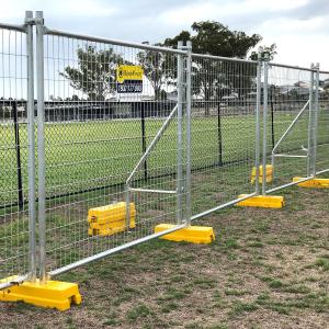 Quality Outdoor Galvanized Steel 4ft Temporary Construction Metal Fence Panels wholesale