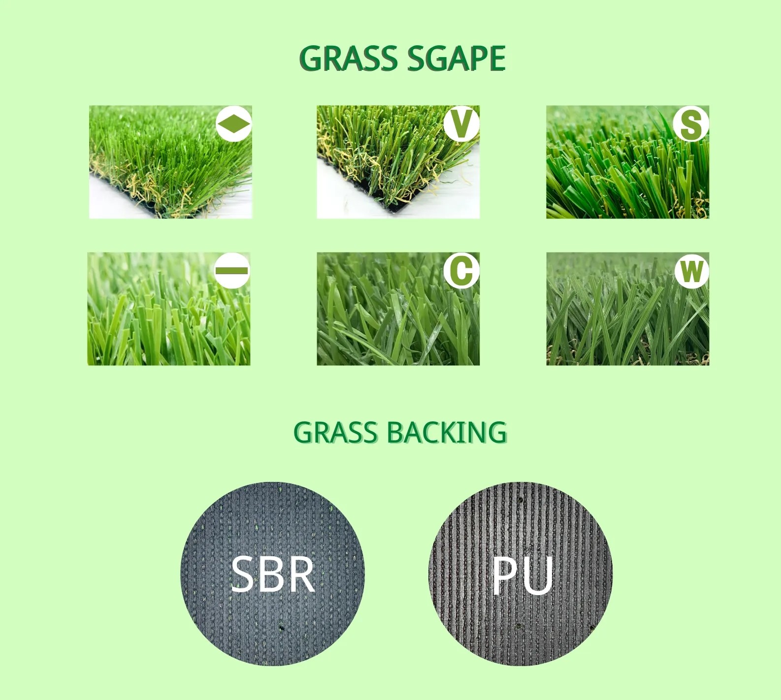 25mm PE PP Landscaping Artificial Turf Lawn For Grass Front Garden