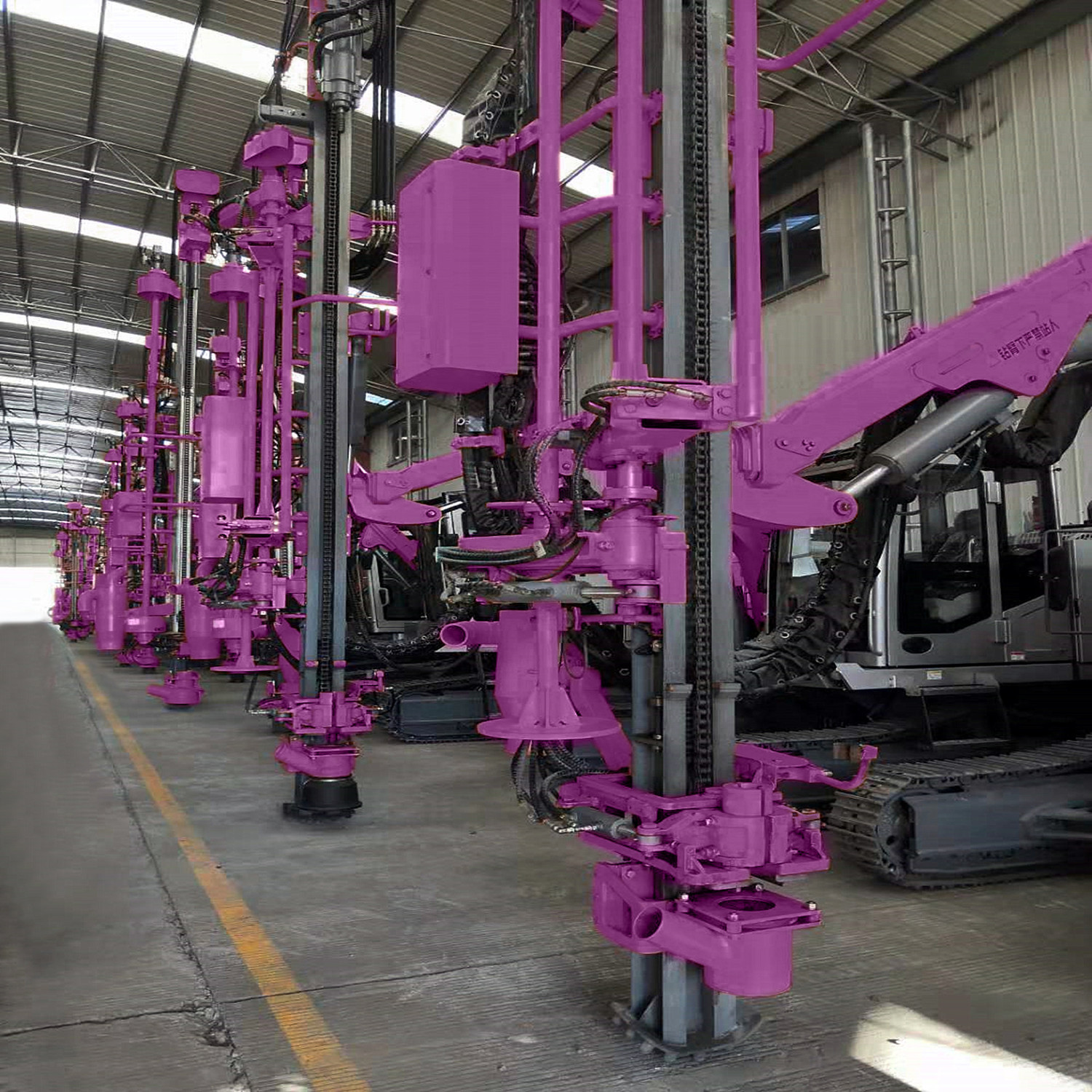 Top Hammer DTH Drill Rig Crawler Hydraulic Mining Borehole Drilling Machine