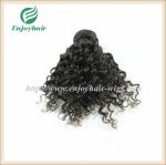 Indian virgin hair weave natural color(can be dye) curly hair 10''-26'' hair