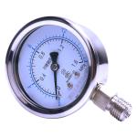 Y60BF Water Oil Oxygen Pressure Gauge 40mm Vacuum Hydraulic 75mm