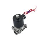 2W250 Stainless Steel Female Thread Solenoid Valve Suitable for Extreme