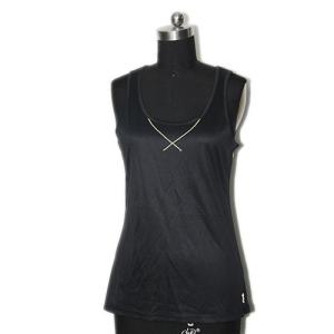 Quality 100% Polyester Running Tank Tops Ladies Outdoor Sport Clothes With Good Permeability wholesale