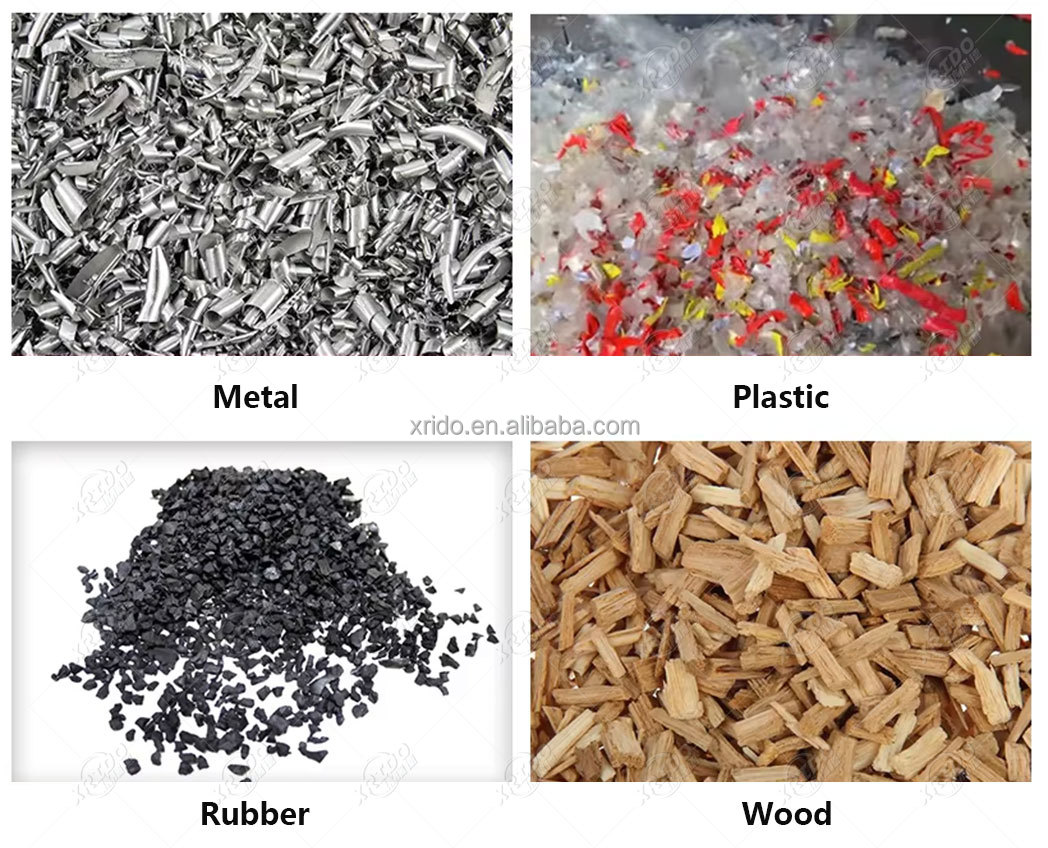 Automatic Waste Metal Shredder Plastic Shredder for Multi Function Industrial Functional Shredding Machine