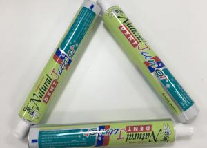 Quality 100g Aluminum Barrier Laminated Toothpaste Packaging Tube With Flip Top wholesale