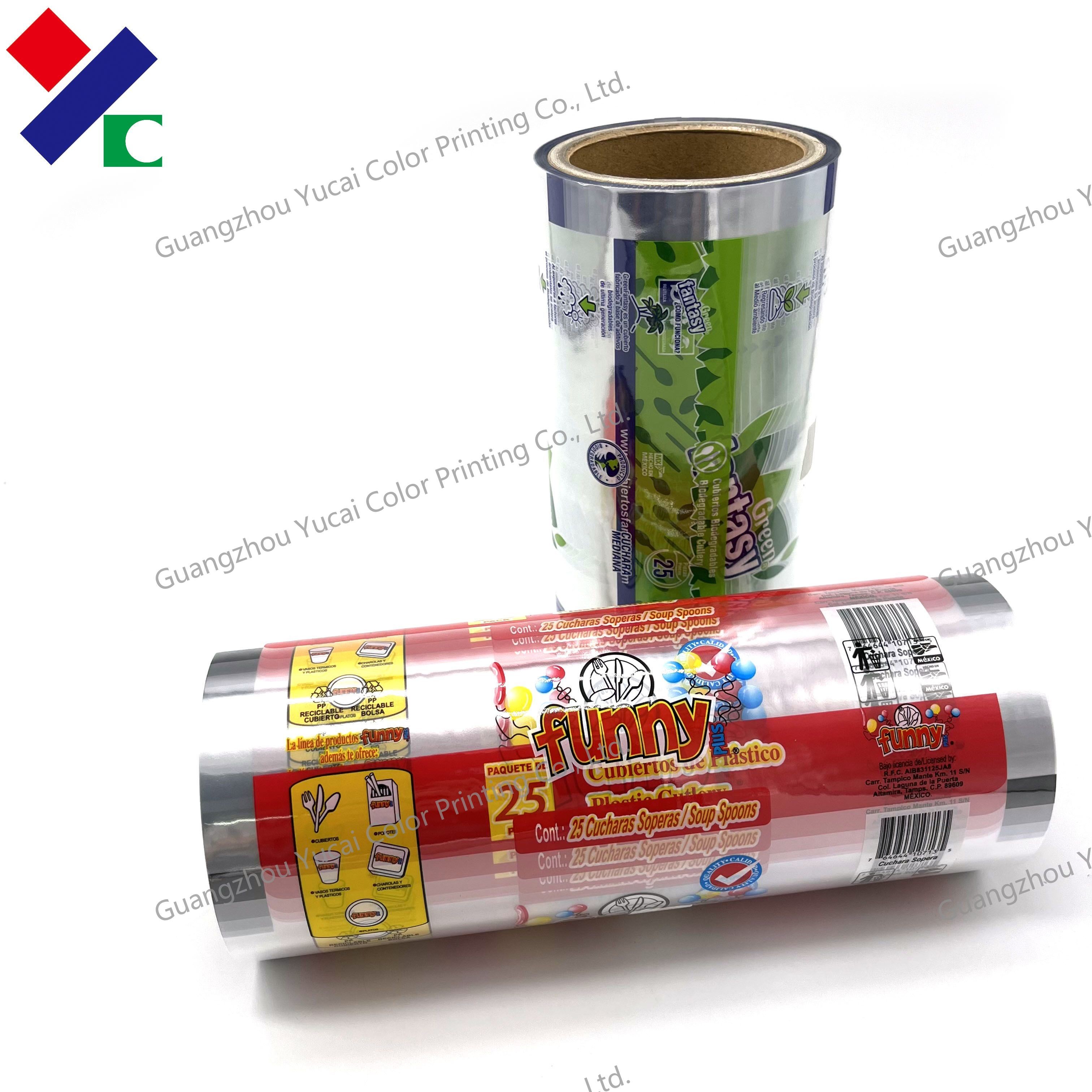 Pasta Seasoning Sachet Plastic Roll Film Instant Noodles Packaging Materials