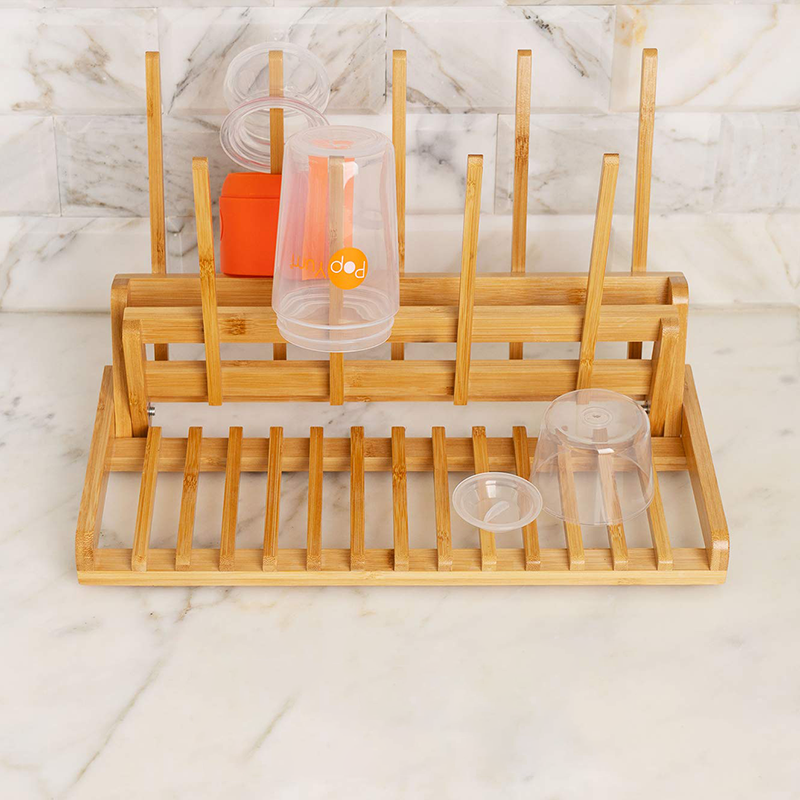 Customized Kitchen Tableware Rectangular Square Bamboo Serving Tray