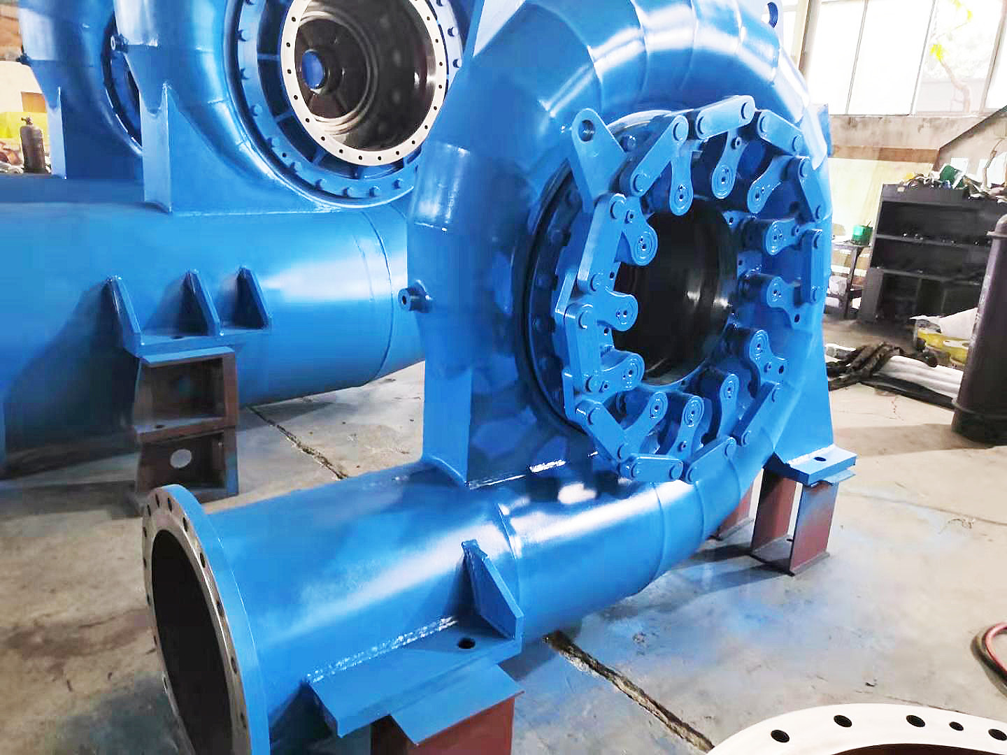 Customized Steel and Stainless Steel Hydro Turbine Generator with High Durability