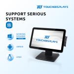 1561E 15.6 Inch MSATA 128Gb POS Payment Terminal Bezel Free