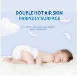 Strong water aborption & soft disposable Growth story baby diaper