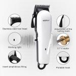 Pro Salon Barber Electric Hair Clippers 1500mAH Skinsafe Rechargeable