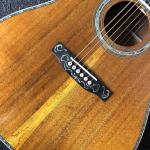 AAA Deluxe Solid KOA Top 41" Abalone Inlays Ebony Fingerboard Acoustic Guitar