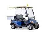 48V Electric 2 seats Utility Cart With Small Aluminum Box For Luggage