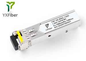 Quality 1.25G BIDI 120km 1550nm/1490nm LC WDM DDMI Single Mode SFP Module wholesale