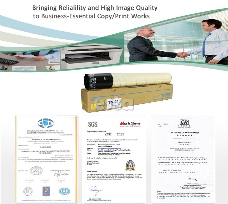 Konica Minolta Bizhub C280 TN216 Black Color Laser Toner For Copier