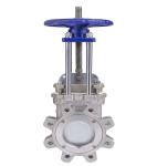 Mining Industry DN50 Manual / Pneumatic Actuator Knife Gate Valve