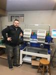 China best industrial embroidery machine HOLiAUMA 400*500mm 2 head computerized