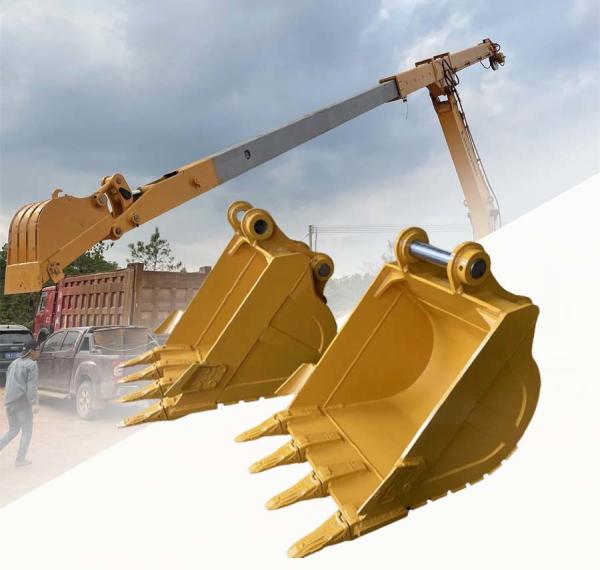 0.8m3 PC200 Excavator Rock Bucket Heavy Duty For Construction for telescopic