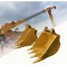 Buy cheap 0.8m3 PC200 Excavator Rock Bucket Heavy Duty For Construction for telescopic from wholesalers