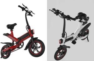 Quality Elegant And Compact Foldable Electric Bike , Collapsible Power Assisted Bicycle wholesale