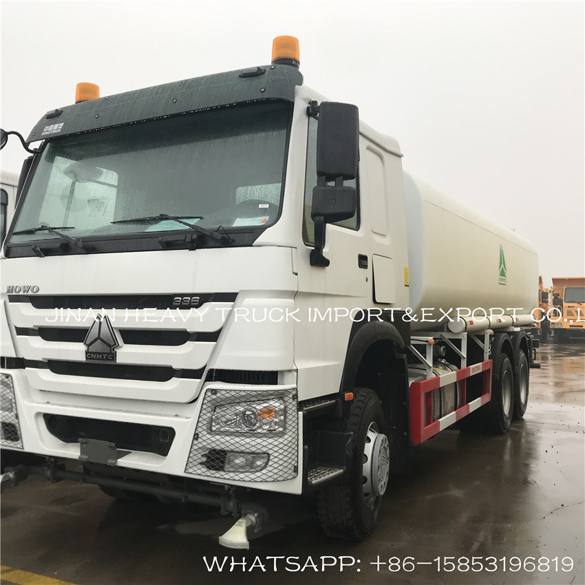 Sinotruk Howo 20cbm Water Sprinkler Truck For Philippines Market