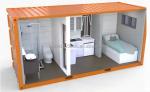Prefab Living Container House Mobile Container Home With Bathroom Kitchen