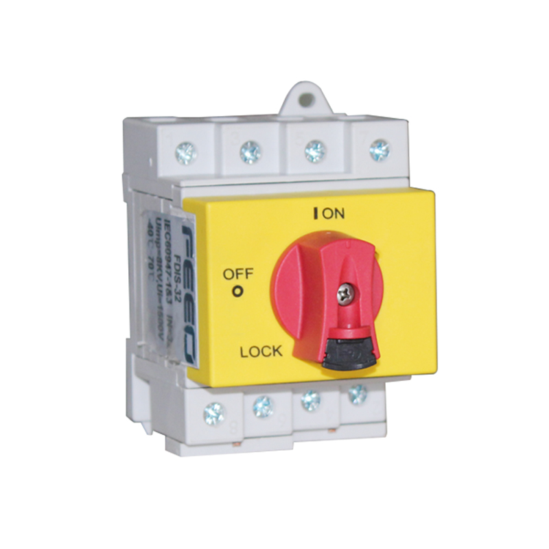 Durable 1500V 32A 2 Pole Rotary Isolator Switch