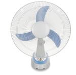 Mini 12 Inch 12v DC Children Fan Solar Table Fan With LED Light And Battery