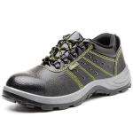 Genuine Leather Industrial Safety Shoes Mens Summer Shoes With Holes