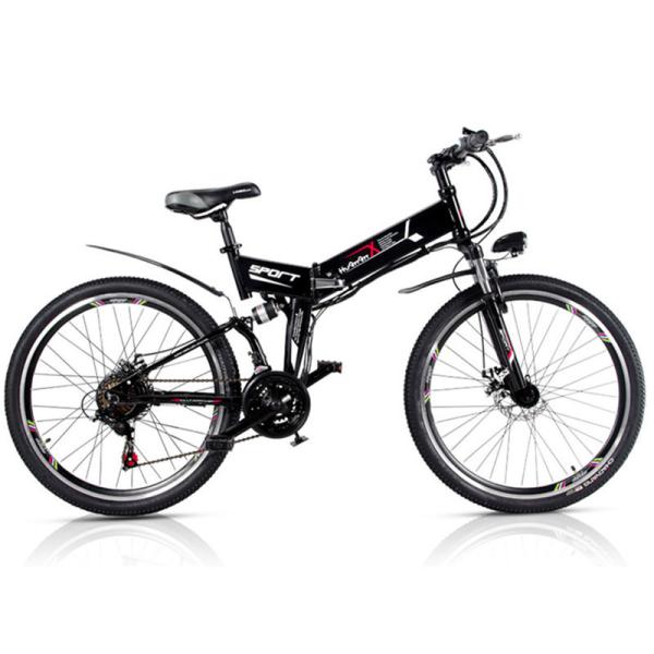 8 Magnet Pedal Assist 48V 10AH MTB Style Foldable Electric Bicycle 24 Inch 26