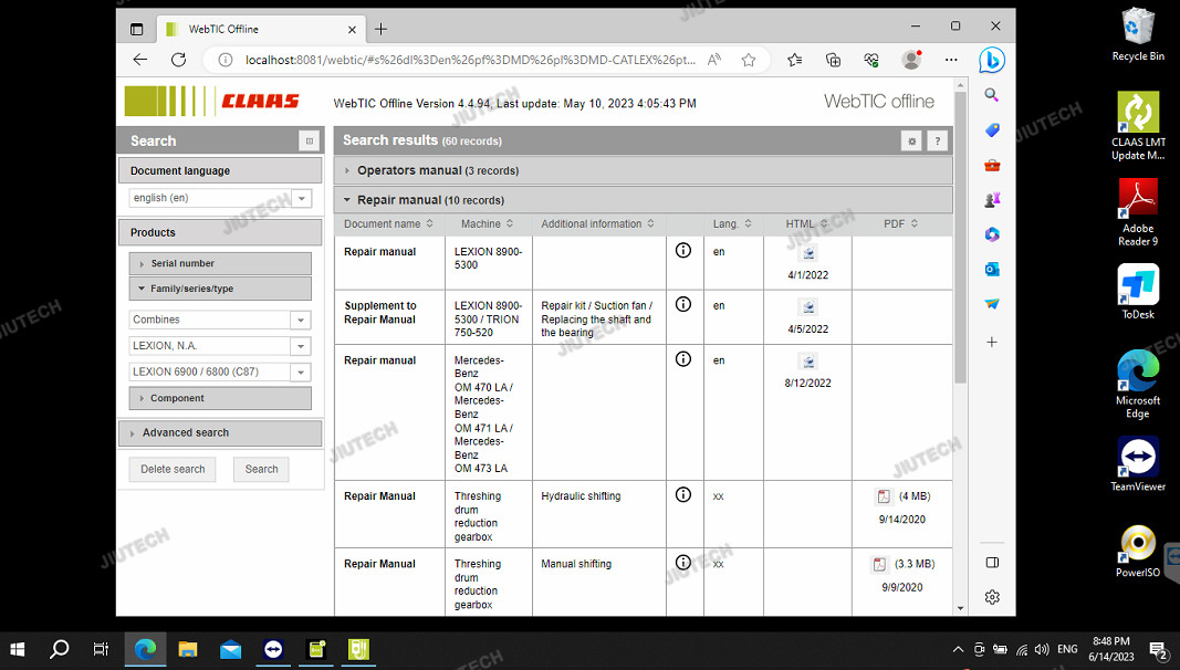 New For claas Interface CANBUS MetaDiag For CLASS Agriculture construction truck tractor diagnostic scanner tool
